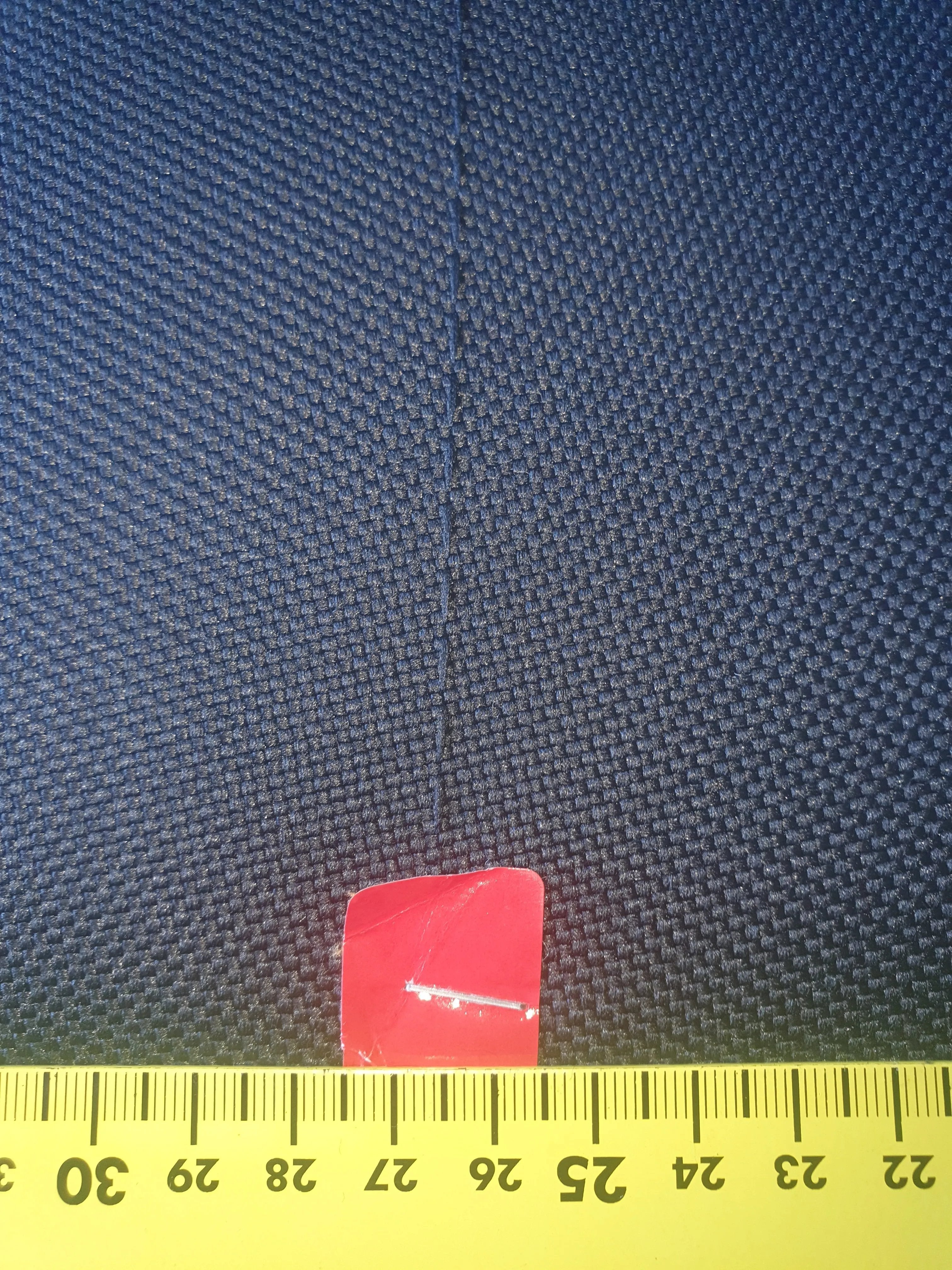 original PKW Stoff kaufen 2 teilig mit Steppnaht 20 cm 120 5 cm breit 4 4 Laufmeter lang 3mm PKW Schaum Charmeuse Art nr 095441