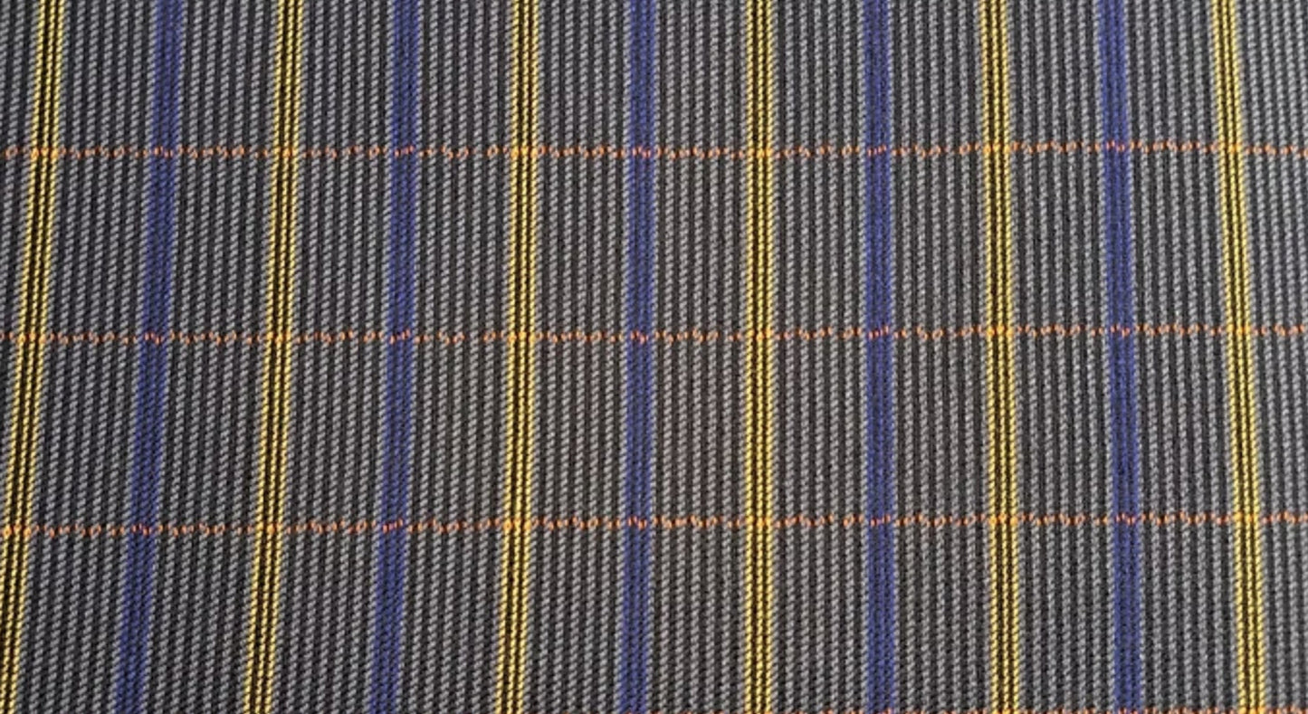 Replika - VW Golf II GTI-Karo - gelb, blau, orange - Art.nr.:201803